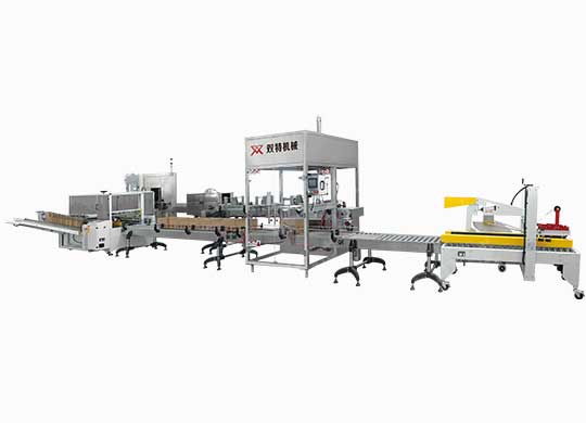 ST-ZX-500型全自動(dòng)開(kāi)箱、裝箱、封箱機(jī)組
